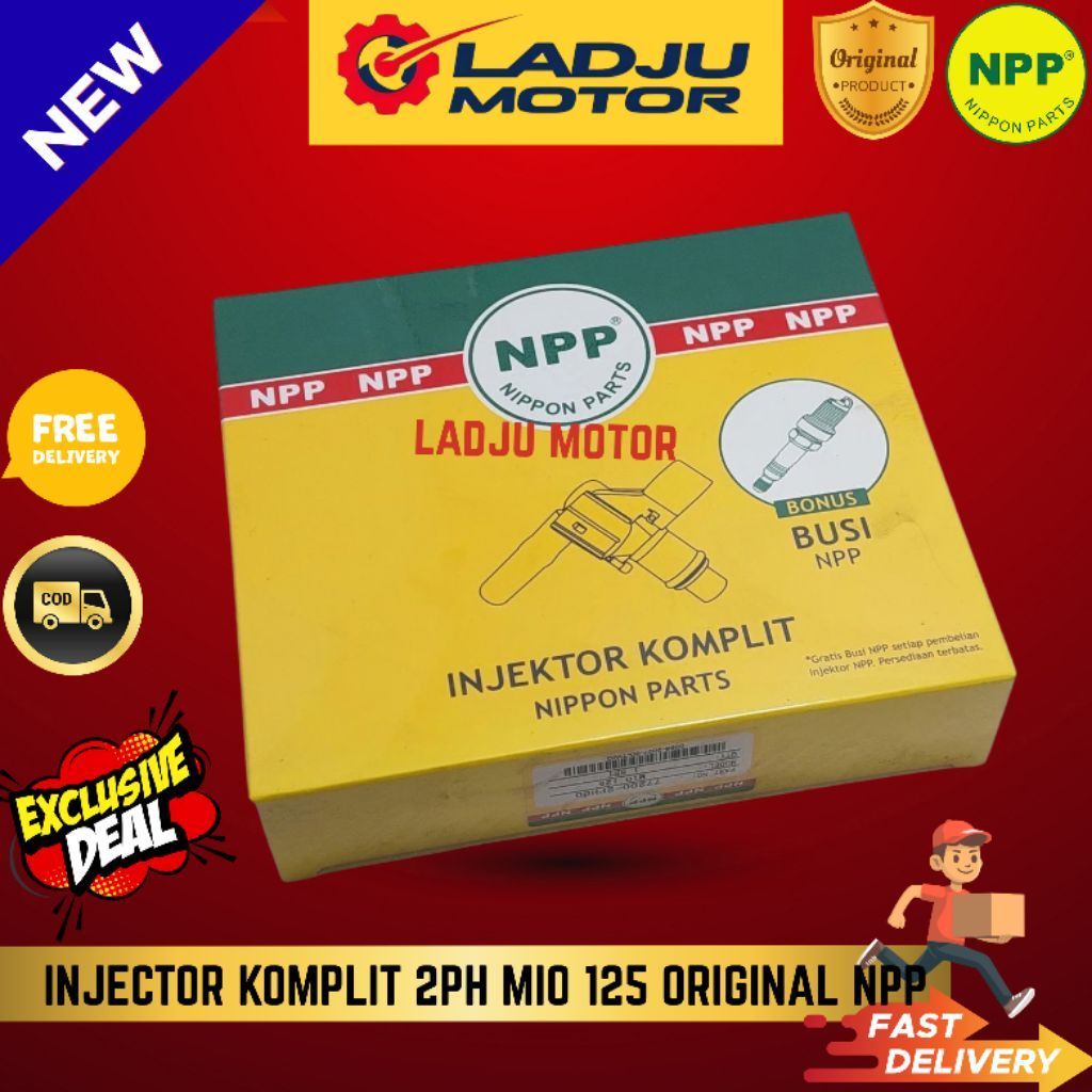 INJECTOR KIT MIO 125 SOUL GT 125 2PH ORIGINAL NPP