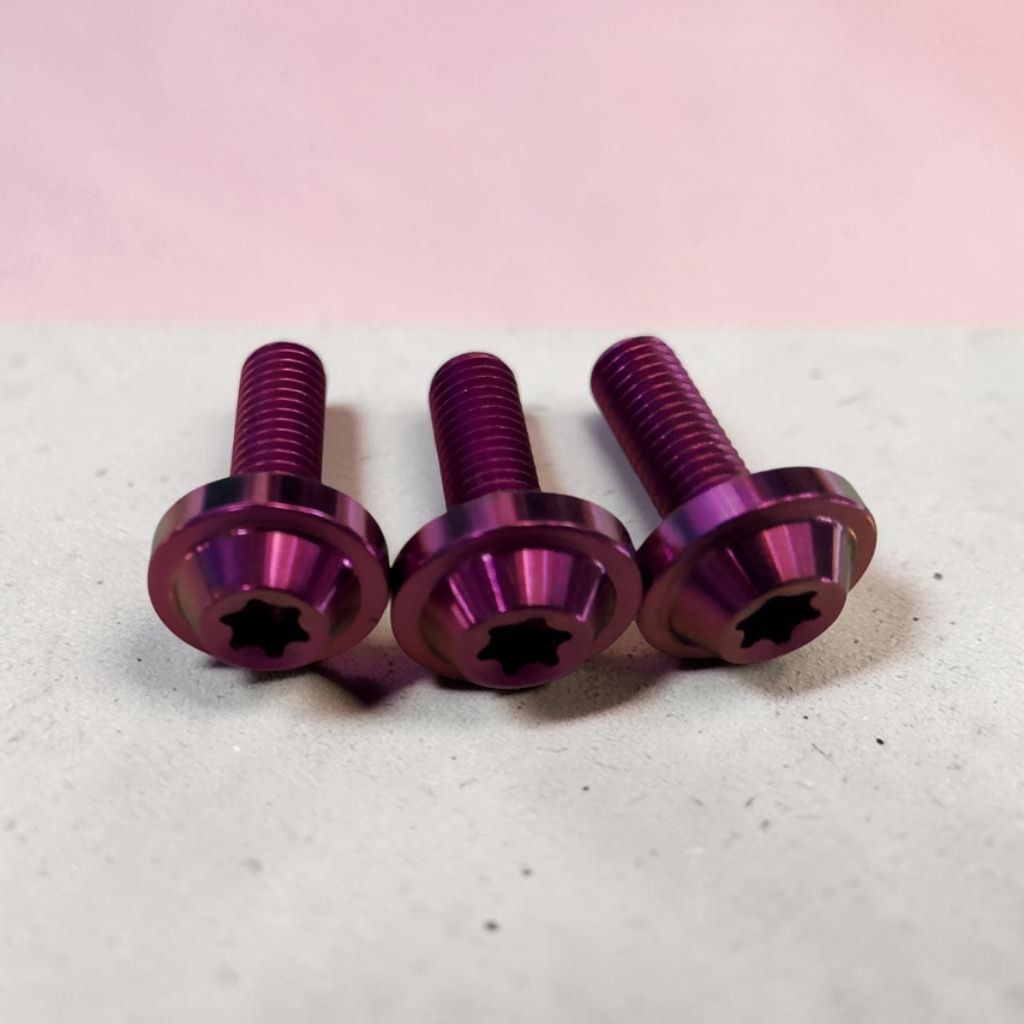 Baut titanium tutup aki Vario beat scopy titanium Vietnam (1 baut)