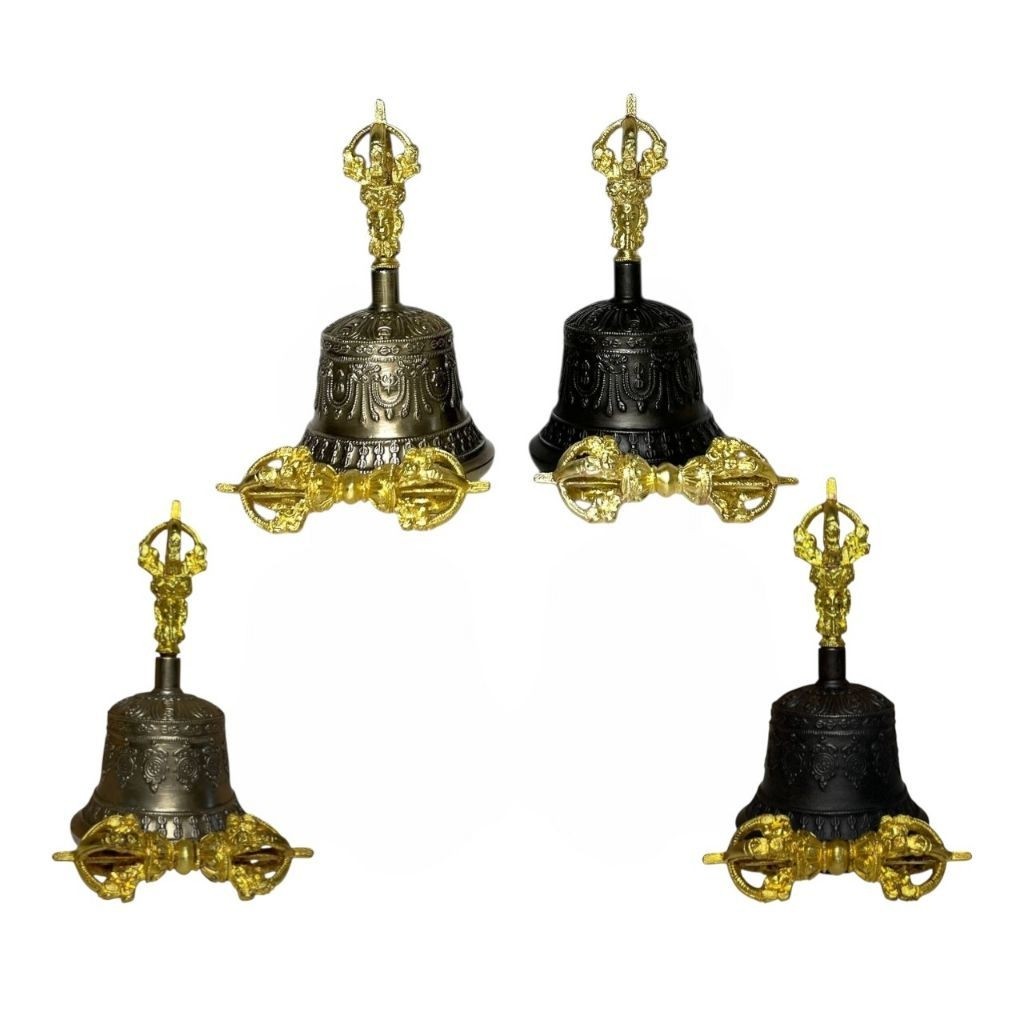 Vajra Bell Vajrayana Ukuran Mini High Quality Buatan Dehradun