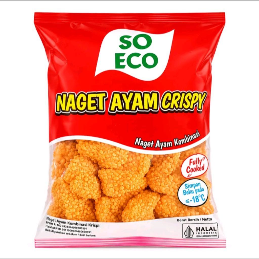 SO ECO Naget Ayam Crispy Naget Ayam Kombinasi 450gr