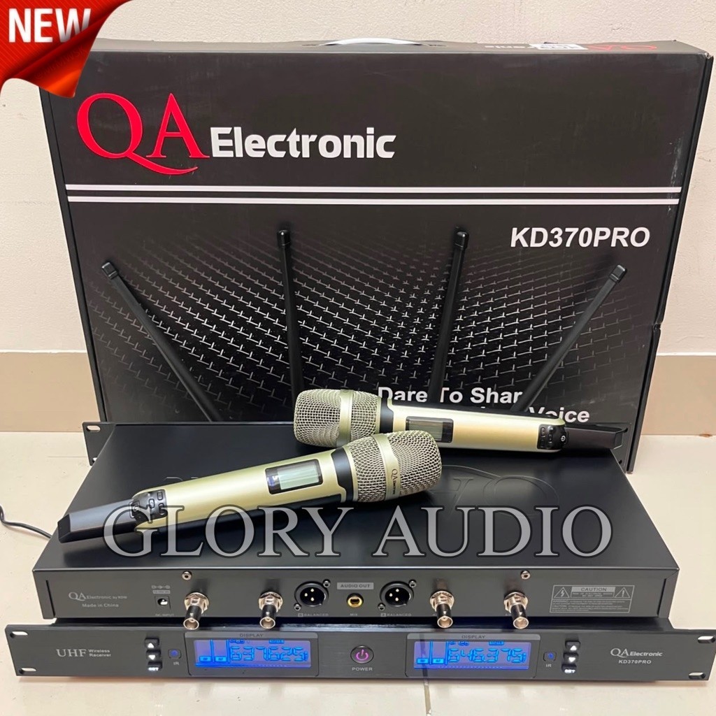 Mic Wireless QA ELECTRONIC KD 370 Original QA electronik KD 370