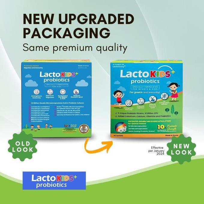 Sehatselalu- Lactokids Probiotics 60 Sachet Probiotik Anak