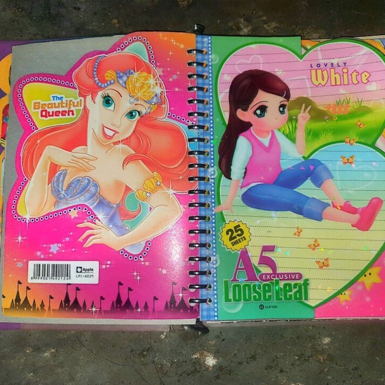 KOLEKSI KERTAS BINDER LANGKA JAMAN DULU / KERTAS BINDER PRIBADI FULL COVER /KERTAS BINDER A5