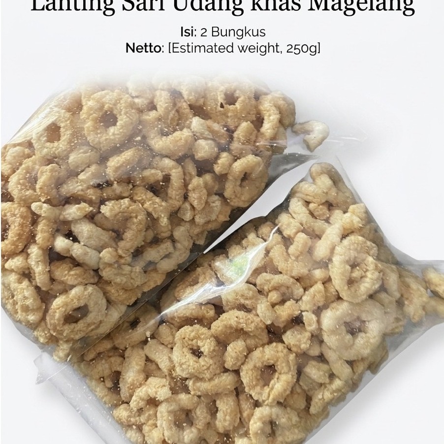 Lanting slondok sari udang /krimpying rasa udang/lanting sari udang khas magelangi
