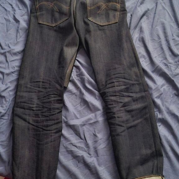 Denim selvedge Bluestates Gold opium 16oz sz 27