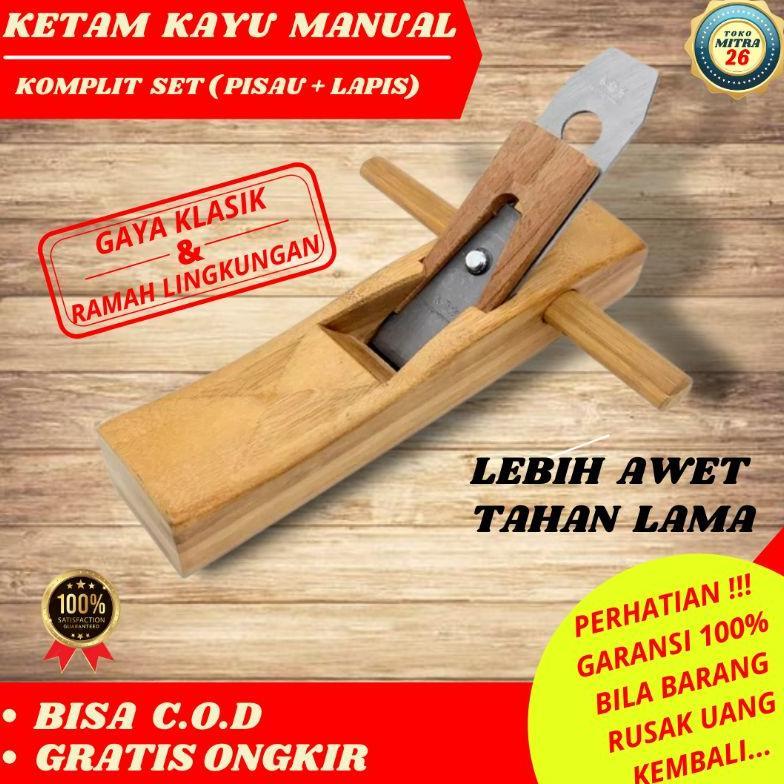 Ketam Kayu Manual / Serut Kayu Manual / Sugu Kayu Manual / Pasa Kayu Manual / Ketam Tangan Manual  /