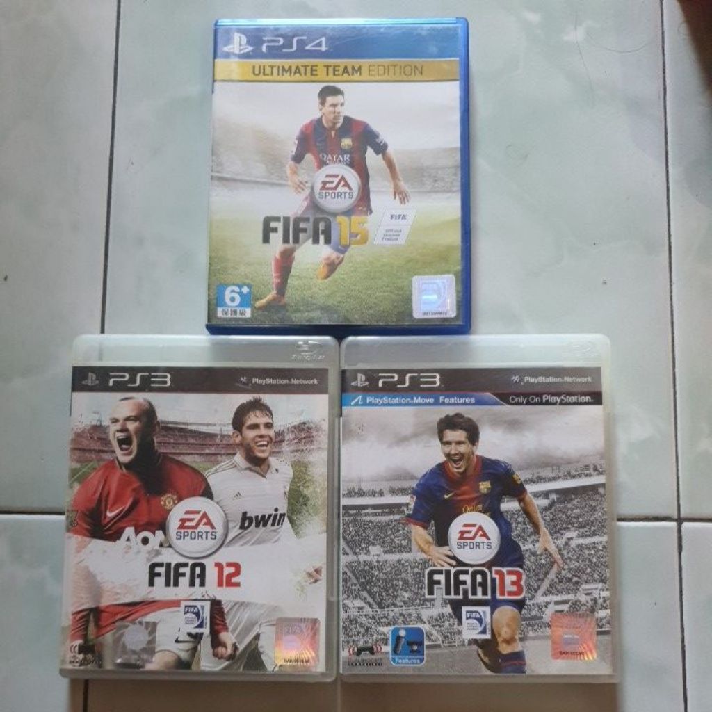 BORONGAN KASET FIFA PS3 PS4 ORIGINAL