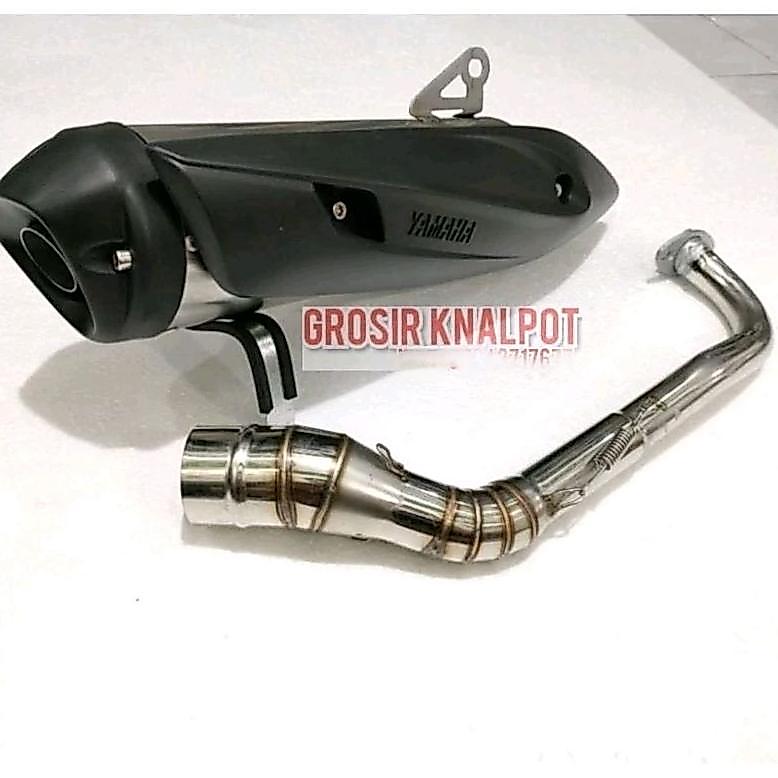 Knalpot Racing Model Rob1 Rob 1 Fulset Leher Header Stainles PLUS Tameng Yamaha Nmax N max Aerox Old