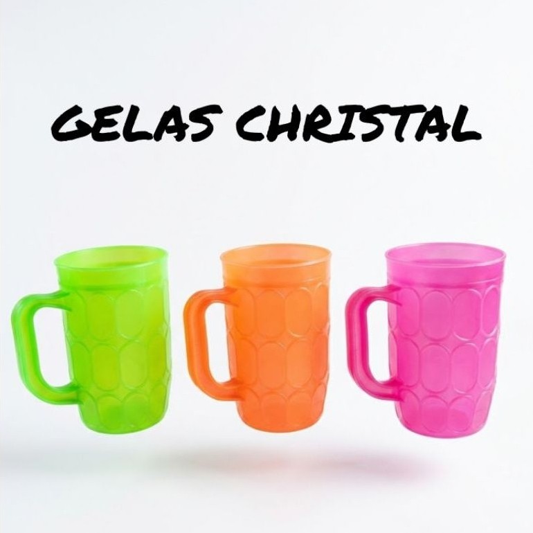 DR PLASTIK - Gelas Bir Plastik / Gelas Es / Gelas Christal / Gelas Jumbo / Gelas Bening / Gelas Mura