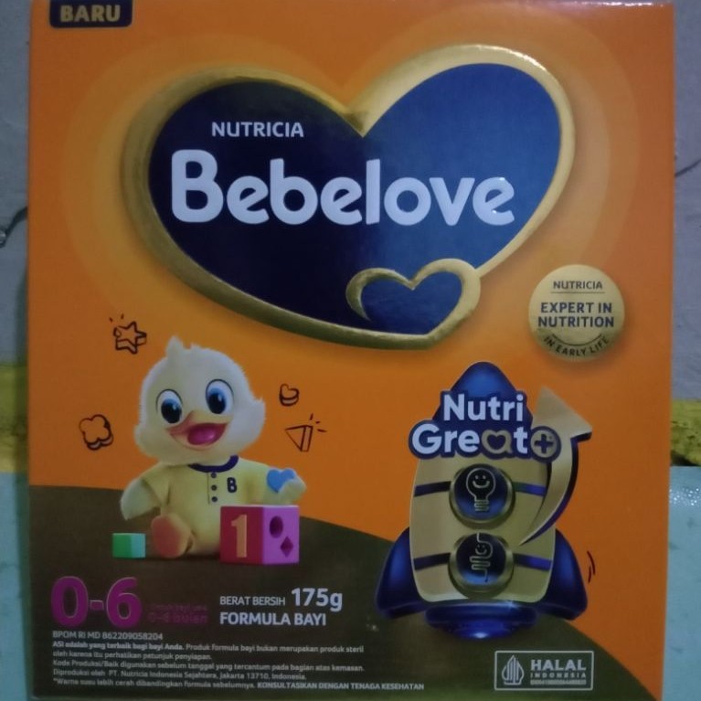 Susu Formula Bebelove untuk Bayi Usia 0-6 Bulan