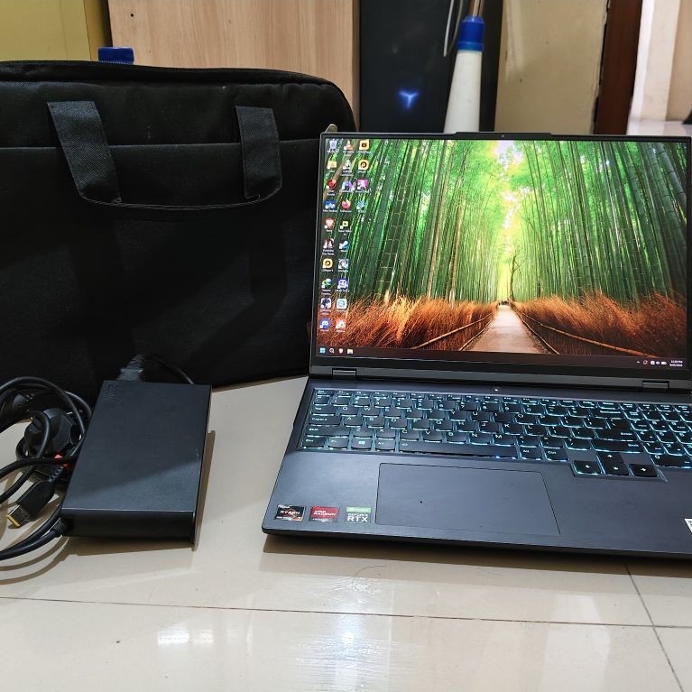 Laptop Lenovo Legion 5 Pro 16ach6 Ryzen 7 RTX 3050 TI Internal 1TB / 32gb