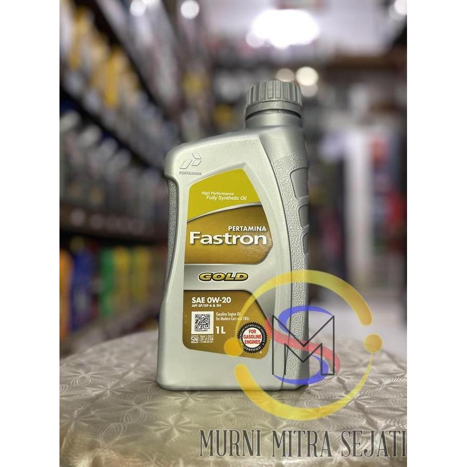 TERMURAH - Pertamina Fastron Gold SAE 0W-20 Oli 0 W 0W20 1 L