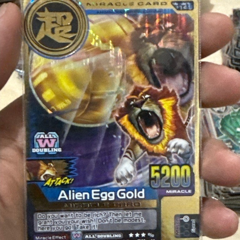 Alien Egg Gold Evo 6 Original animal kaiser
