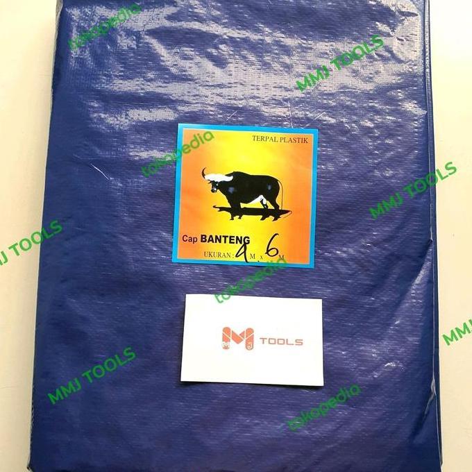 Terpal 4 x 6 meter Cap BANTENG - Terpal A3 cap BANTENG 4 x 6 meter