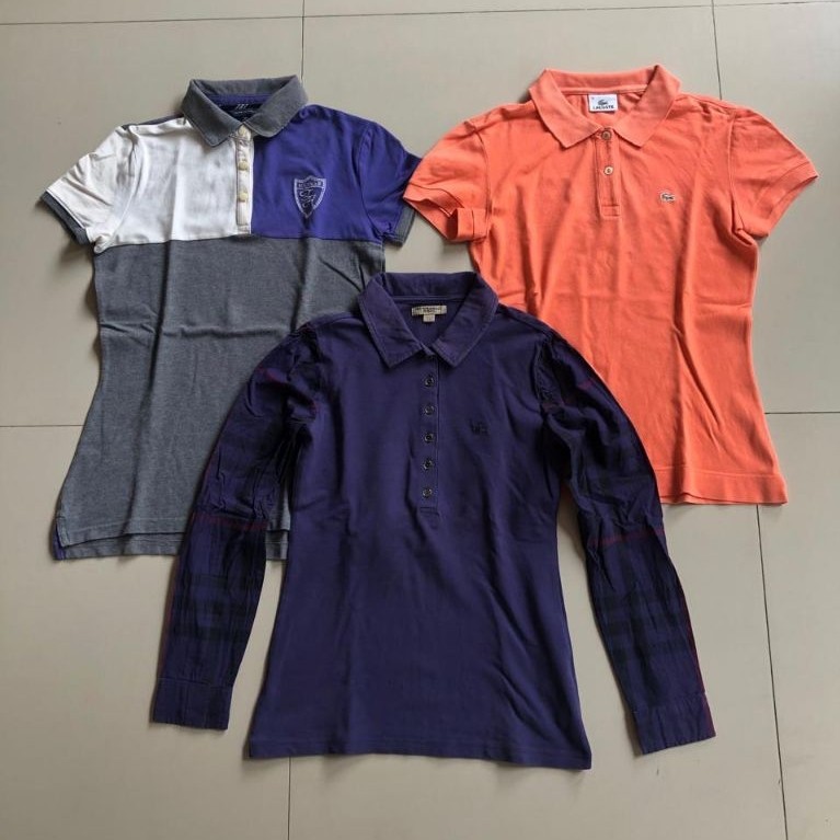 borongan polo shirt wanita