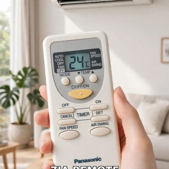 REMOTE REMOT AC PANASONIC TYPE LAMA ORIGINAL ASLI