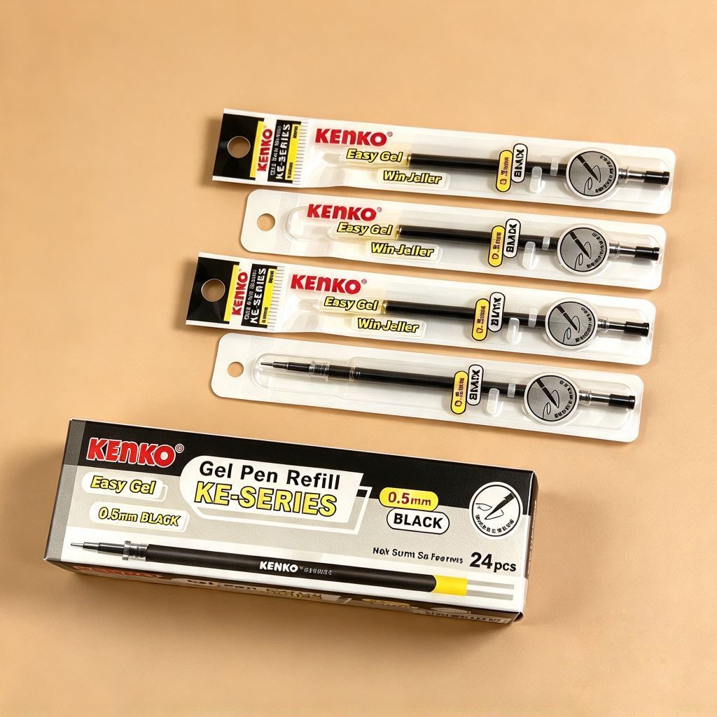 Refill Tinta Pulpen Kenko Hitam/Isi Ulang Kenko