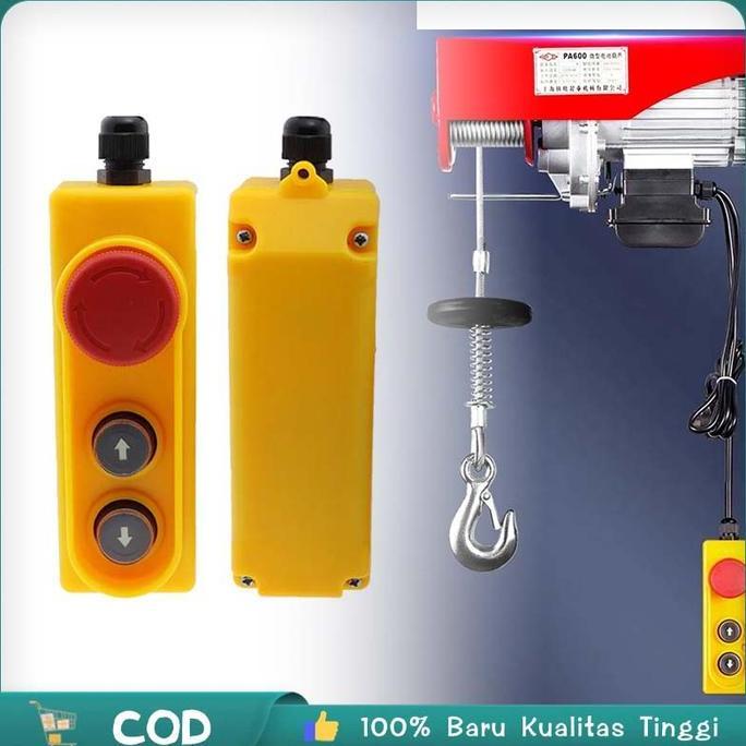 Pilihan - 220V Tombol Hoist Pa1000 Remot Katrol Hoist Remote Crane Hoist Switch Switch Hoist