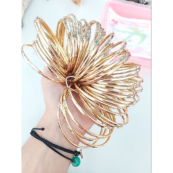 Gelang Keroncong Polos/ mas asli kadar 6k