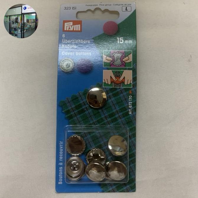 Sew- Kancing Bungkus Cover Button Prym
