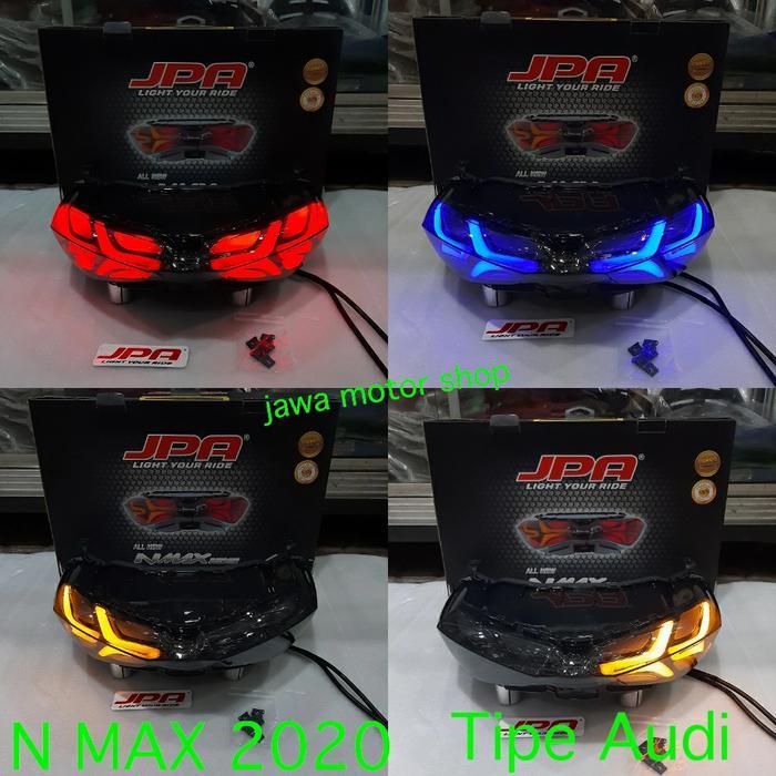 lampu stop jpa tipe audi all new nmax 2020/2021