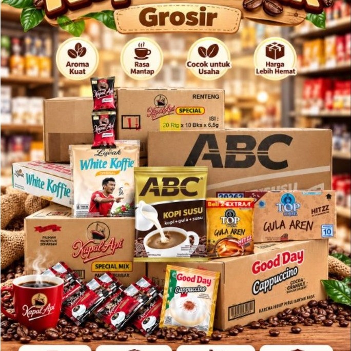 [Arumi grosir] Aneka kopi rencengan