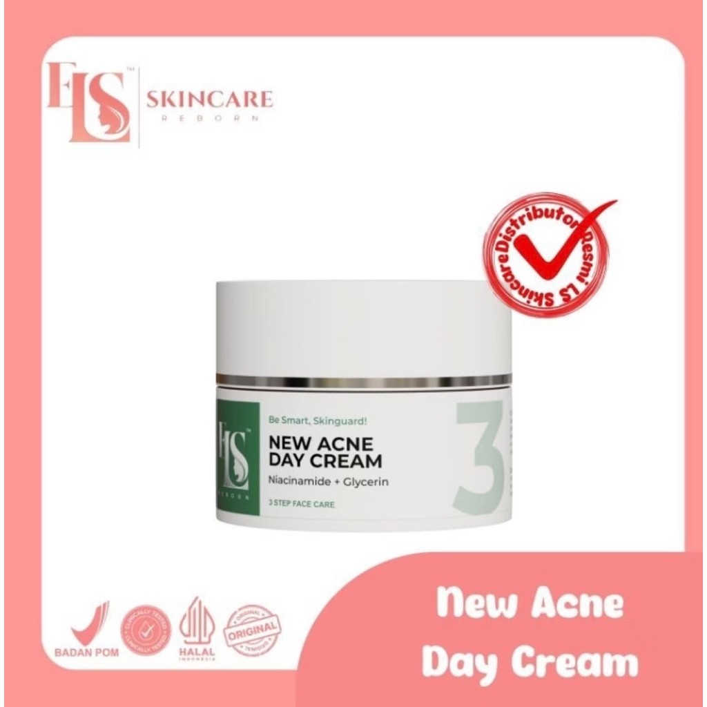 Day Cream Acne BPOM LS SKINCARE / LS Skincare Acne
