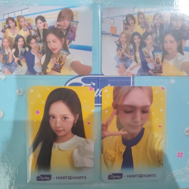 [READY STOCK] Photocard Hearts2Hearts x JOYDAY