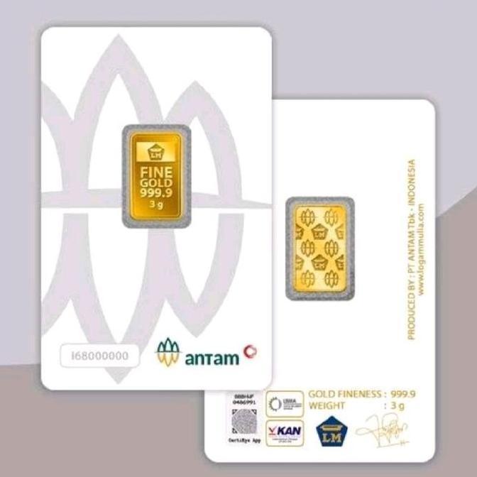 Terlaris Emas Antam 2 Gram Sertifikat 2026 Logam Mulia Antam Certicard Emas Batangan Antam