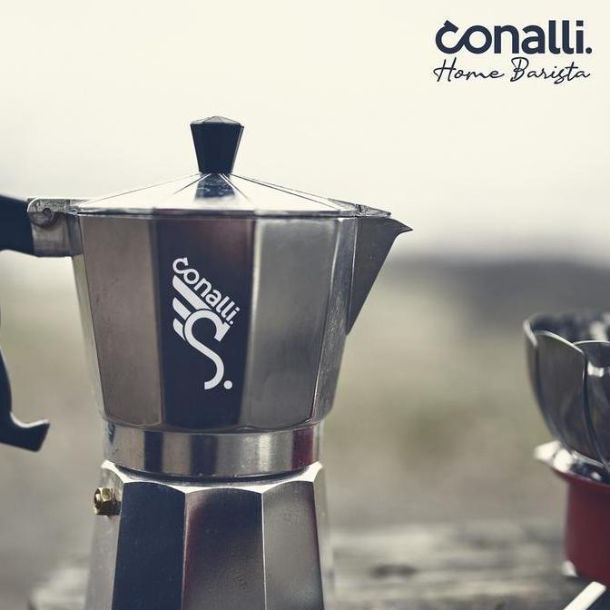 Waywhat- Mokapot 300Ml 6 Cup Moka Pot Alat Pembuat Espresso Maker Moka Pot 300