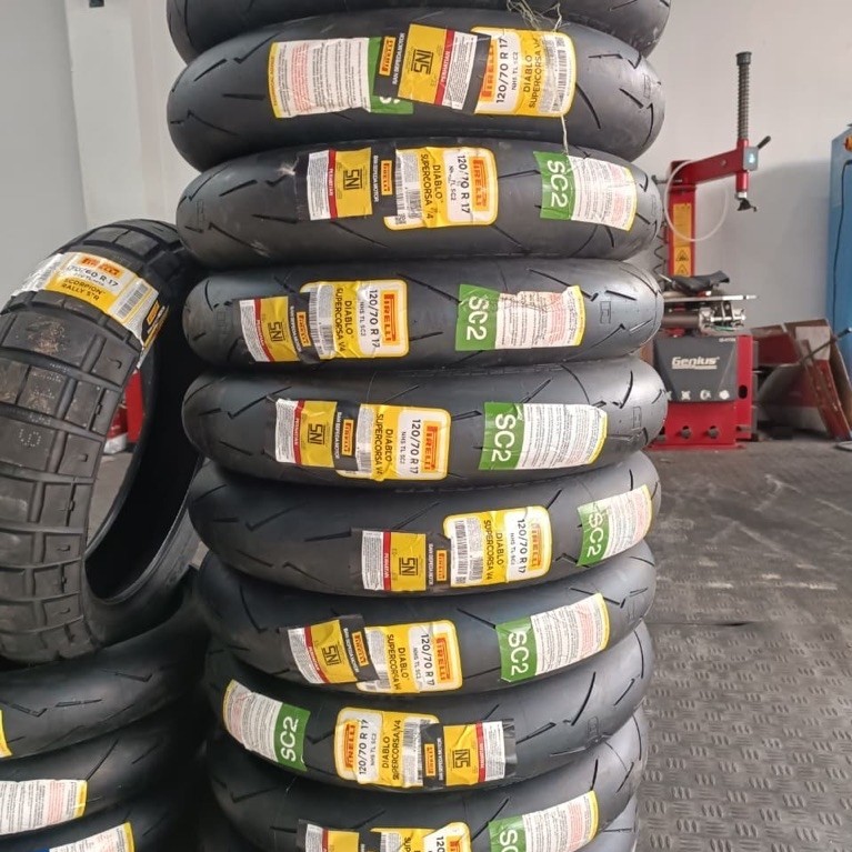 BAN PIRELLI Ukuran 110/70-17 & 120/70-17