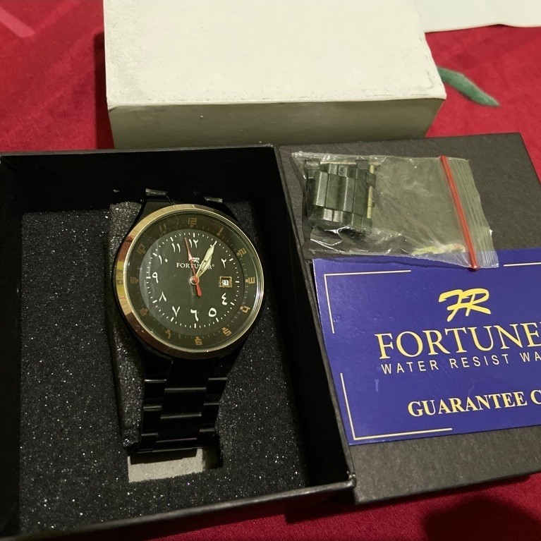 Jam Fortuner Versi Angka Arab