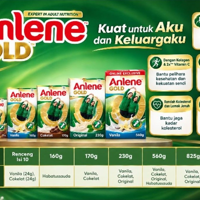 Susu Anlene Gold