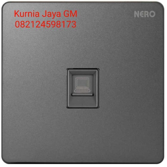 CASA X2PC -GR Data Outlet CAT5e NERO CASA X2 GREY