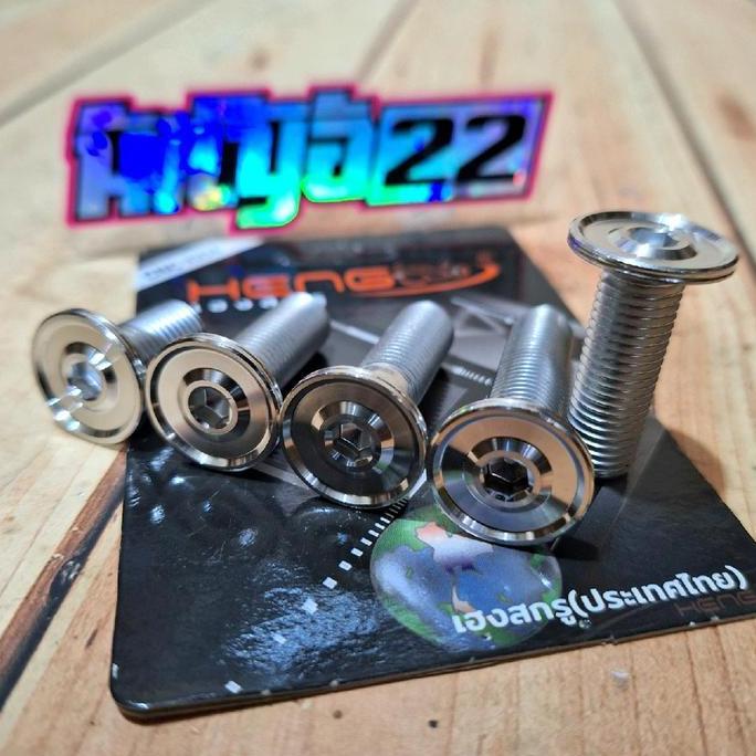 Seven9- Baut 14 M10 Payung Model Cnc Aa Slim Stainless Matte Heng Thailand