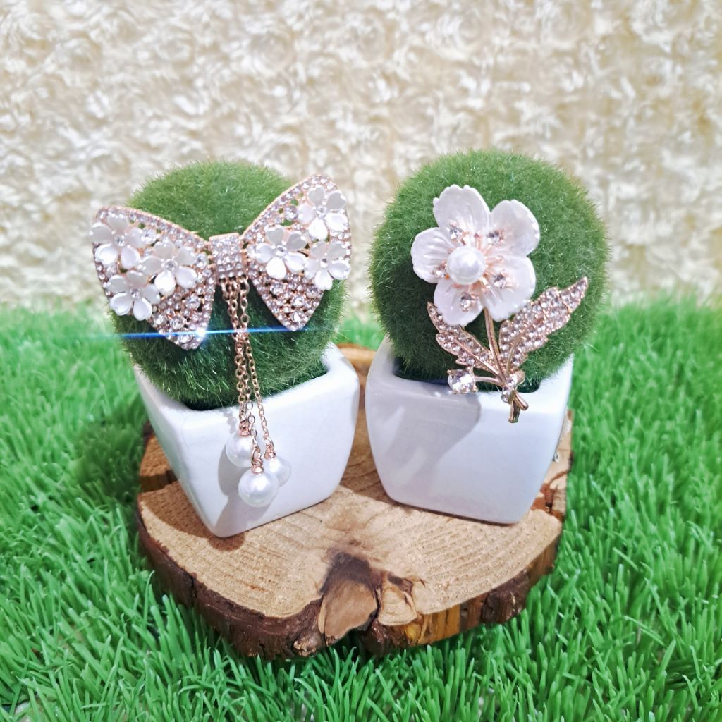 Pin Bunga Pita Pin Bros Hijab Bros Mutiara Pin Bros Silver Pin Bros Rose Gold