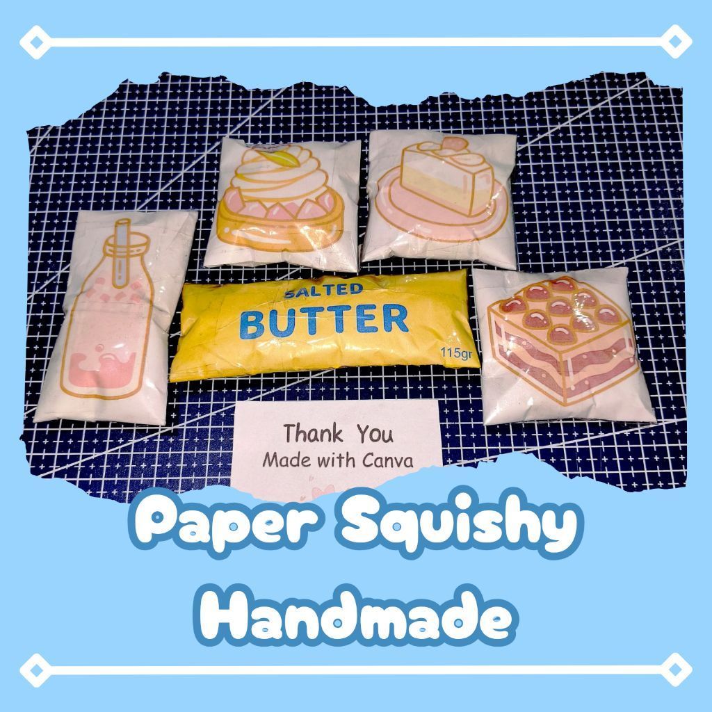 Paket Paper Squishy Homemade [Murah]
