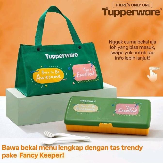 FANCY KEEPER TUPPERWARE / LUNCH BOX