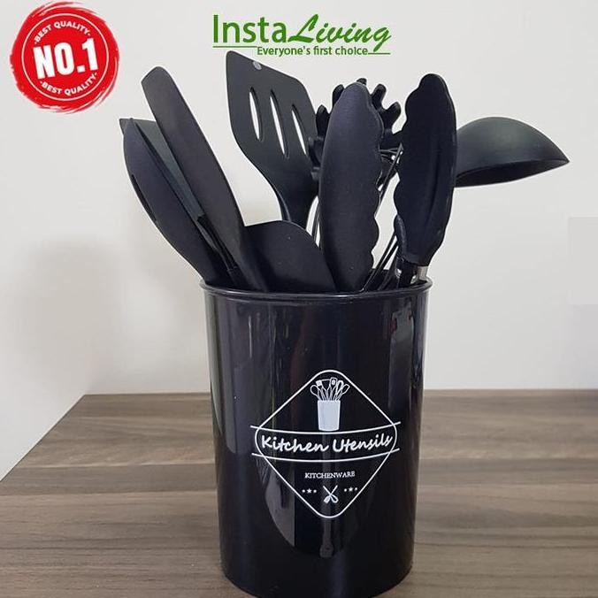 Silikon Utensil Peralatan Masak Silicone Utensil Set 11 Pcs Sutil