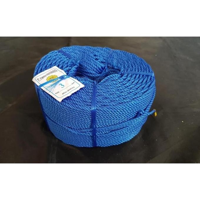 

BEBAS ONGKIR - Tali Tambang m Biru / Rol ( Per Rol )