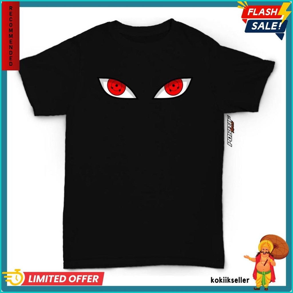 Cod Baju Kaos Mata Viral Naruto Rasengan Truk Bus Driver Positif Merch