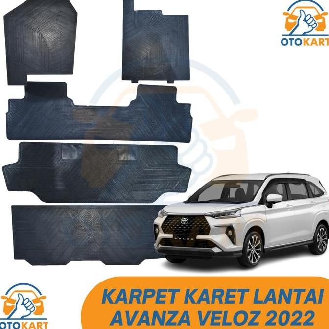 Karpet Lantai AVANZA Karet / Karpet Mobil Karet All New Veloz 1 SET
