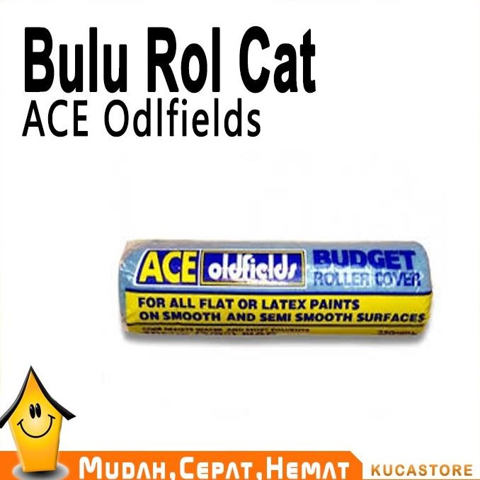 Bulu Rol Kuas Cat Ace Besar aSt