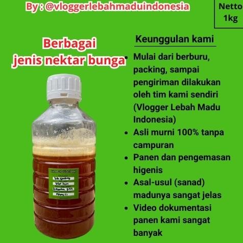

(Terbaru) Madu Asli Hutan Liar Murni 100% Tanpa Campuran Apapun from the forests of West Java (1kg) (Terlaris)