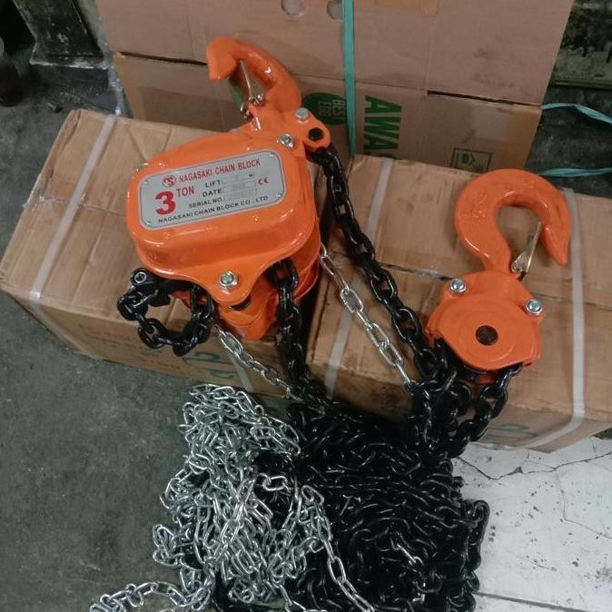 chain block 3 ton 5 meter nagasaki SS