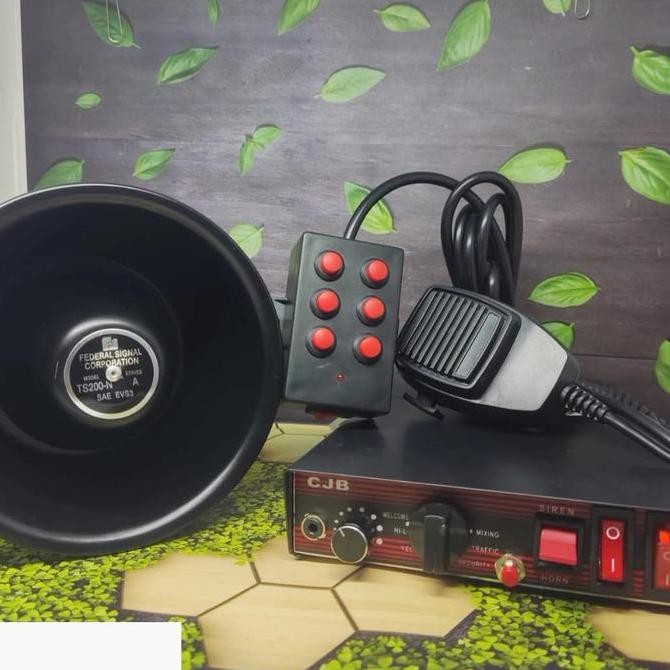 SIRINE PATWAL FEDERAL CJB 100W + MODUL & JUMPER