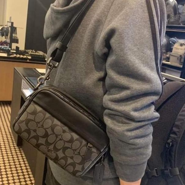 Tas Pria Ch F50715 Mens Bag Graham Crossbody Bag Messenger Bag