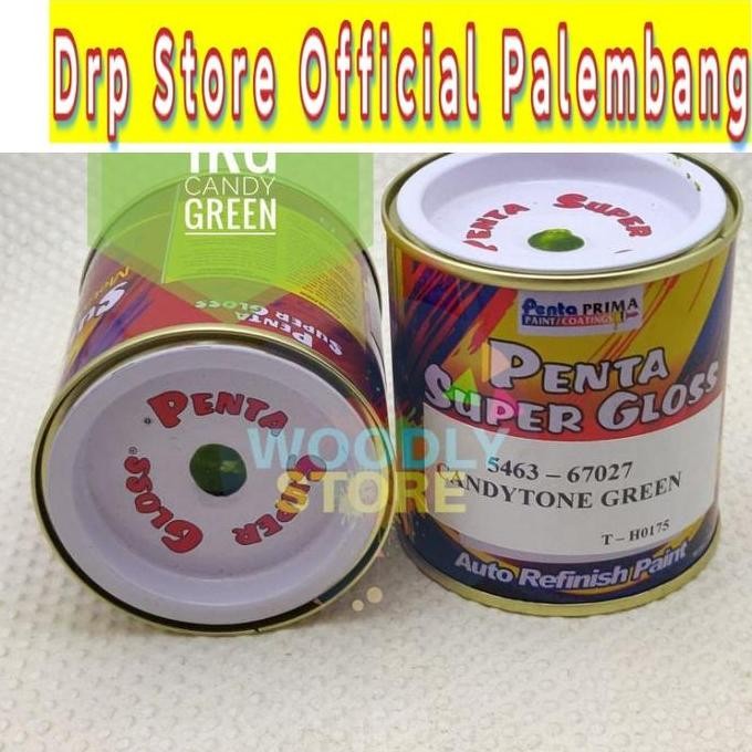 =====] PENTA SUPER GLOSS CANDYTONE GREEN CANDY HIJAU CAT BODY CAT DUCO 1kg