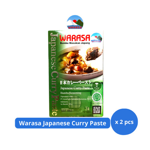 

Warasa Japanese Curry Paste 80gr x 2 pcs