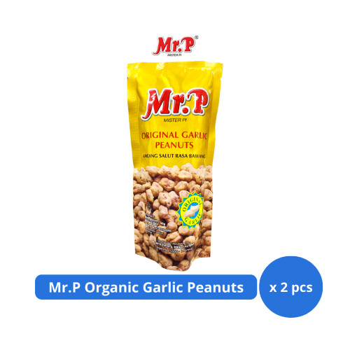 

Mr.P Original Garlic Peanuts 80gr x 2 pcs